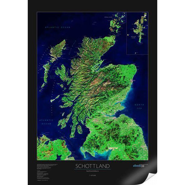 albedo 39 Mapa Szkocja