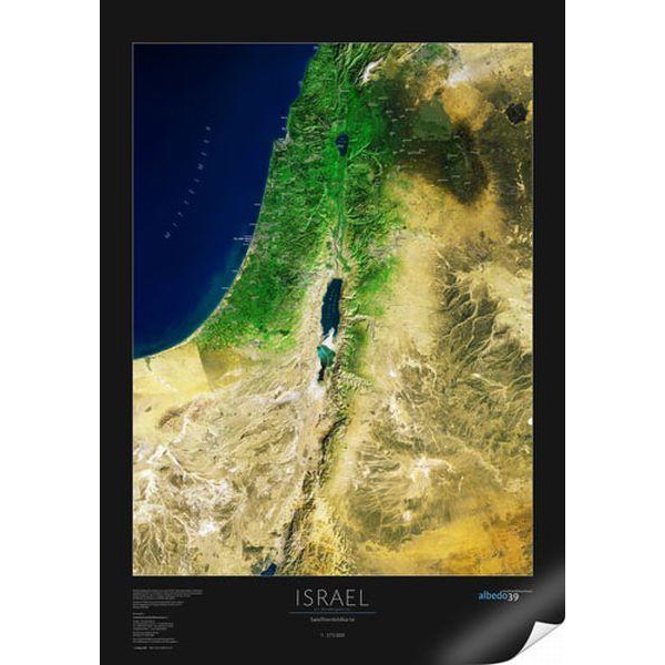 albedo 39 Mapa Izrael