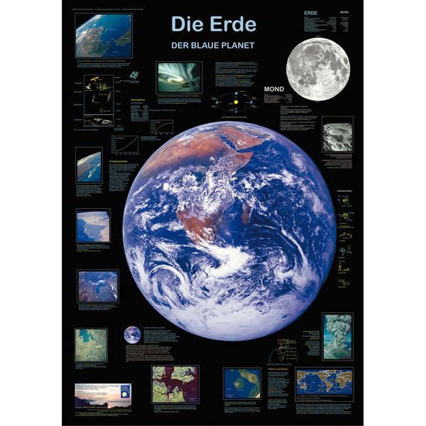 Planet Poster Editions Plakaty Ziemia - Niebieska Planeta
