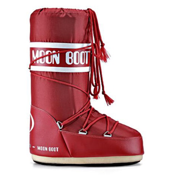 Moon Boot Original Moonboots ® Śniegowce kolor czerwony rozmiar 42-44