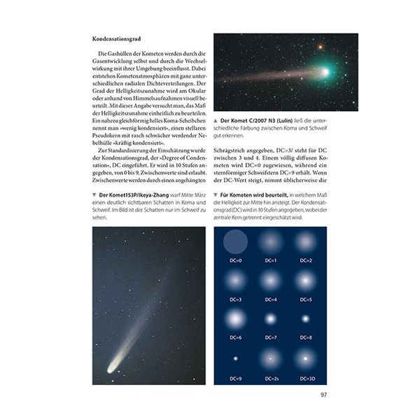 Oculum Verlag Komety - wprowadzenie dla miłośników astronomii (j. niemiecki) / Kometen - Eine Einführung für Hobby-Astronomen