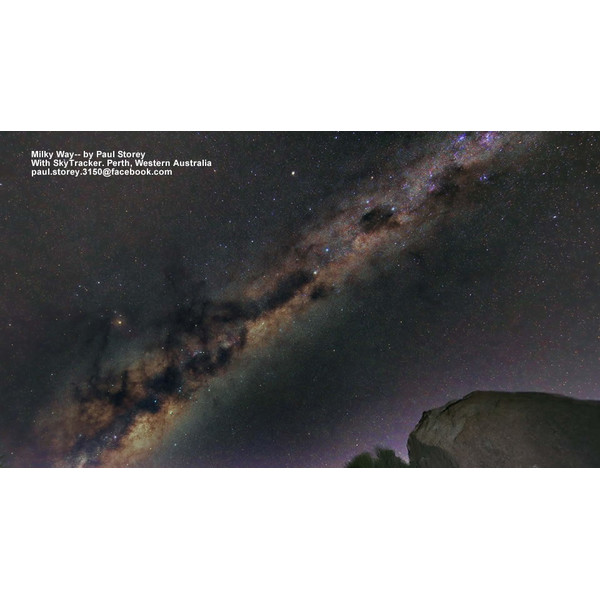 iOptron Montaż Urządzenie śledzące SkyTracker do astrofotografii, kolor biały