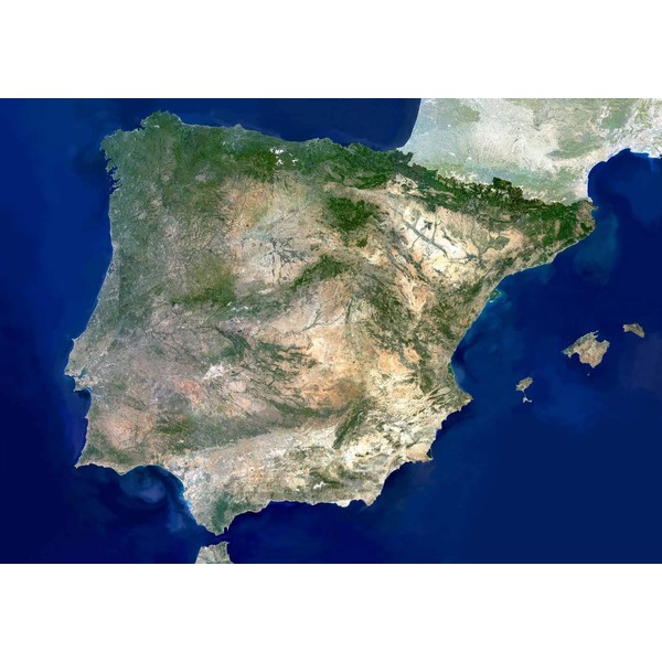 Planet Observer Mapa - Hiszpania