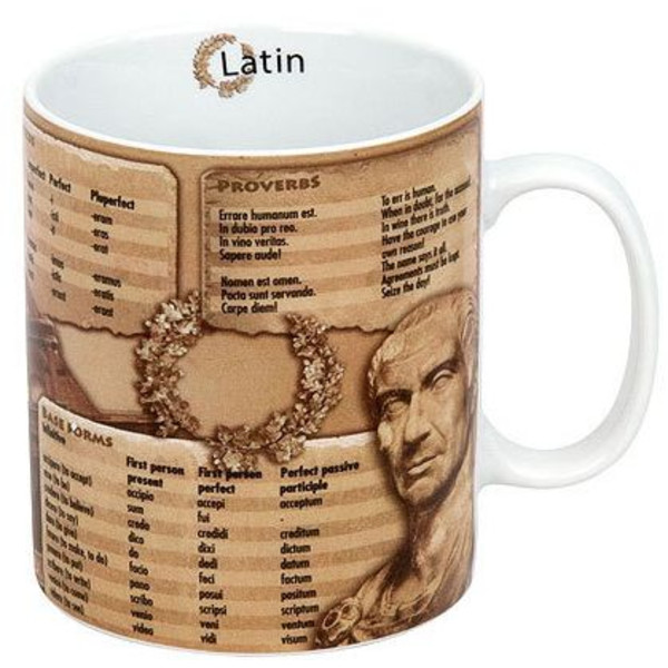 Könitz Filiżanka Mugs of Knowledge Latin