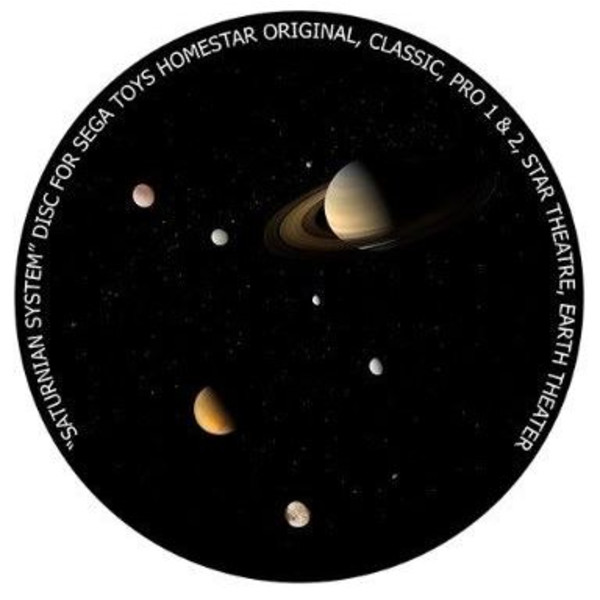 Redmark Slajd do planetarium Sega Homestar Pro, System Saturna