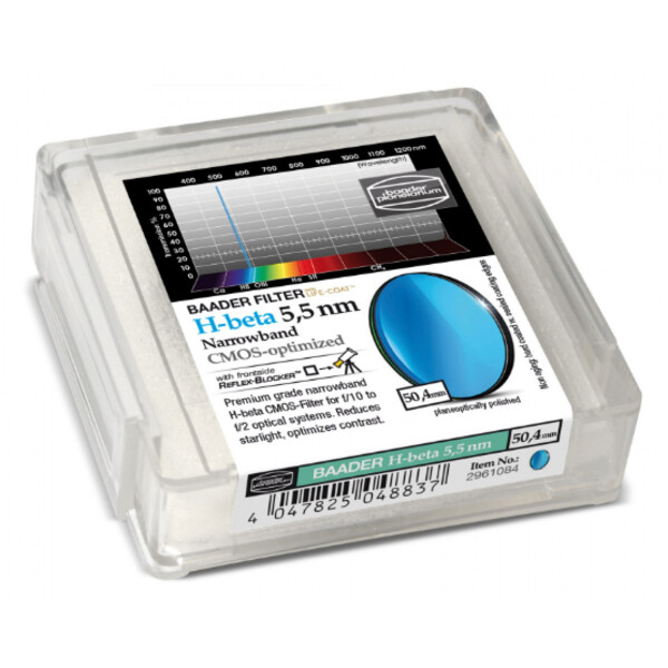 Baader Filtry H-Beta CMOS Narrowband 50,4mm