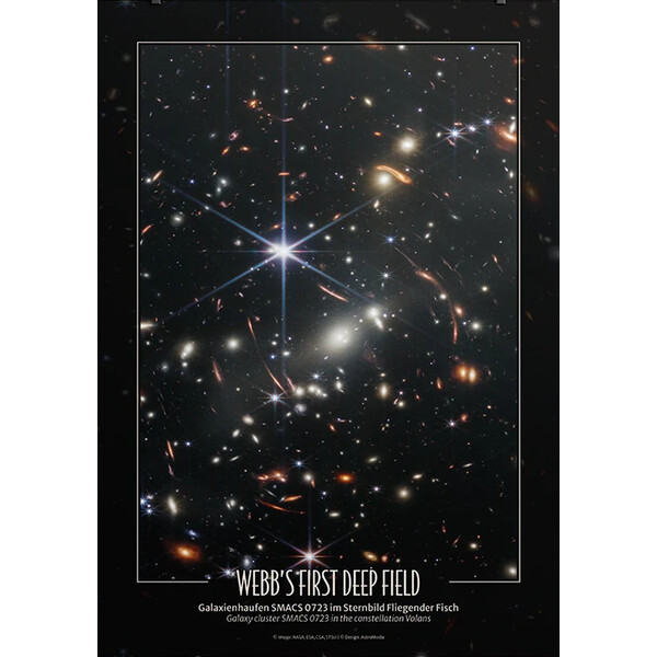 AstroMedia Plakaty Webb's First Deep Field