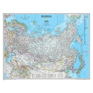 National Geographic Mapa Rosja, polityczny