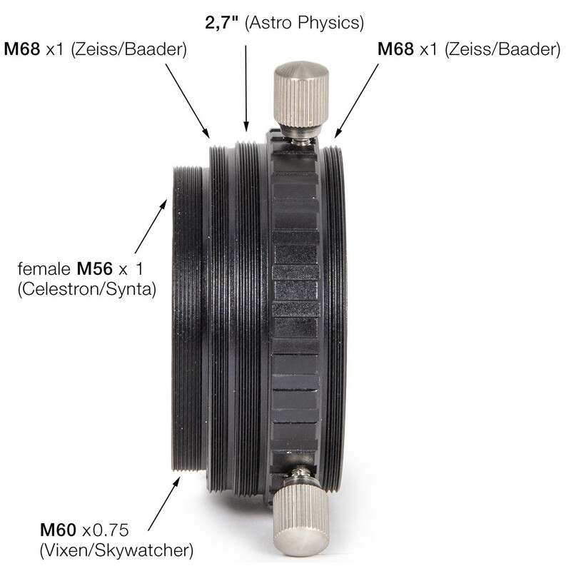 Baader 2'' 'Four-in-One'-Adapter M68/2"/M68