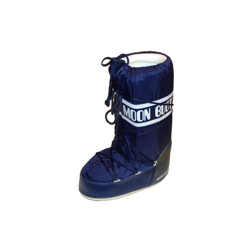 Moon Boot Original Moonboots ® Śniegowce kolor niebieski rozmiar 39-40