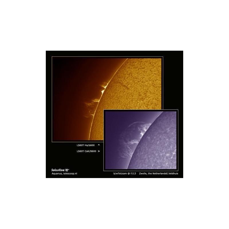 Lunt Solar Systems Teleskop do obserwacji słońca Lunt ST 60/500 LS60T Ha DS50 B1200 C PT OTA