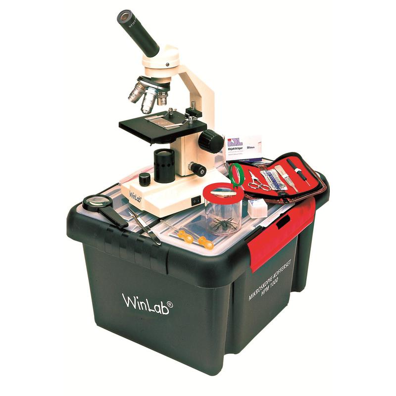 Windaus Zestaw do mikroskopii z walizką HPM 1000/Video z kamerą S-Video