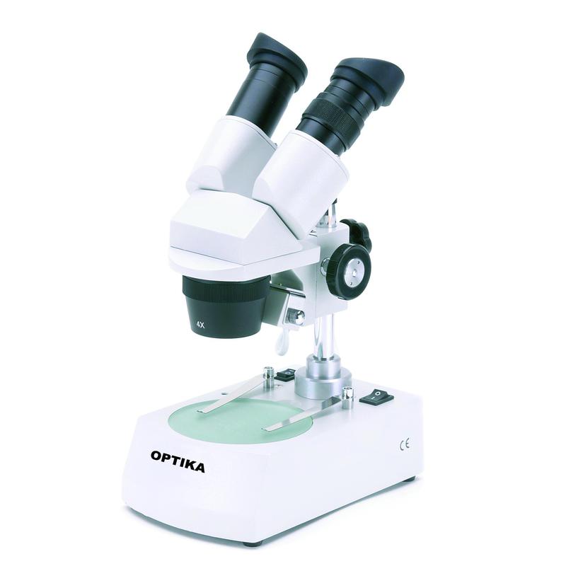 Optika Stereomikroskopem Mikroskop stereo ST-30-2LEDR 20x-40x, LED oświetlające i podświetlające