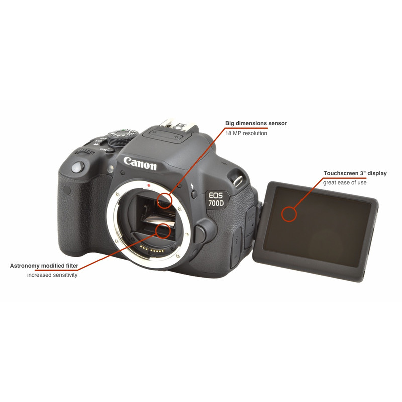 Canon Aparat fotograficzny Lustrzanka cyfrowa EOS 700Da