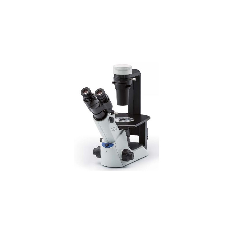 Evident Olympus Mikroskop odwrócony Olympus CKX53 Hellfeld V2, trino, infinity, plan, achro, 2x, 4x, 10x, LED
