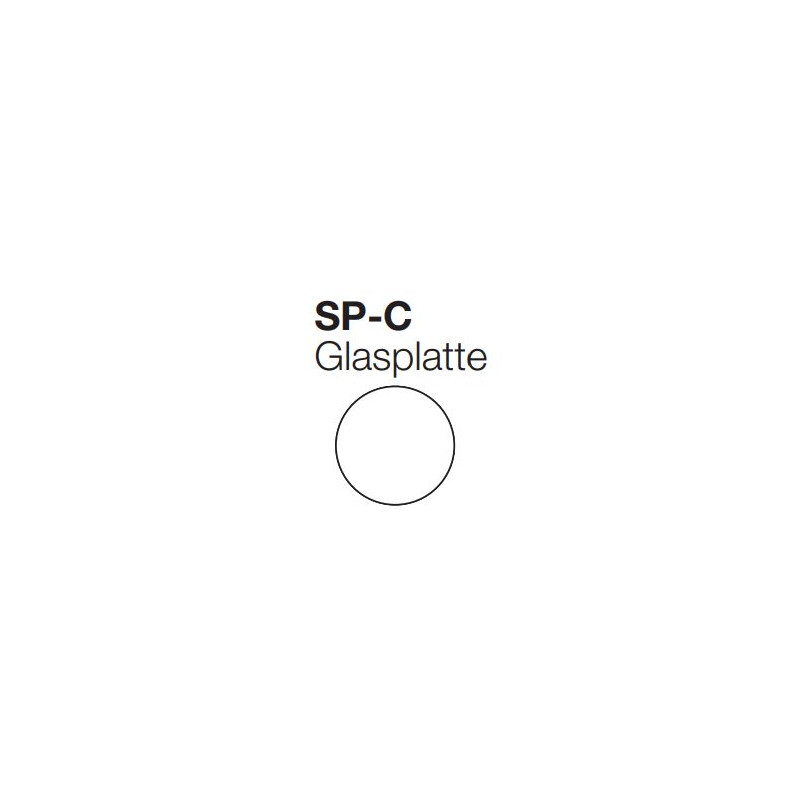 Evident Olympus SP-C, płytka ze szkła bezbarwnego, śr. 100 mm