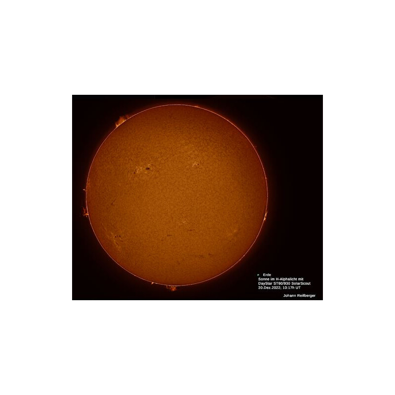 DayStar Teleskop do obserwacji słońca ST 60/930 SolarScout SS60-ds H-Alpha OTA