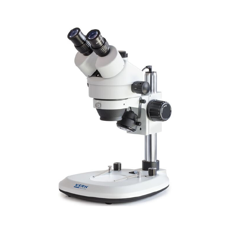 Kern Mikroskop stereoskopowy zoom OZL 464, trino, Greenough, 0,7-4,5x, HWF10x20, 3W LED
