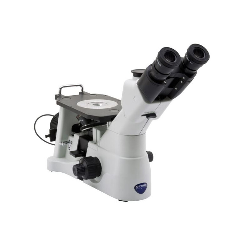 Optika Mikroskop odwrócony IM-3METLD, trino, invers, 10x22mm, LED 18W,