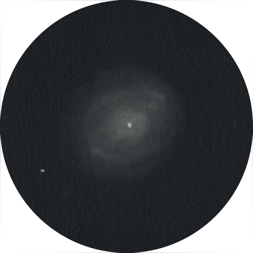 Szkic NGC 6826. Hans-Jürgen Merk