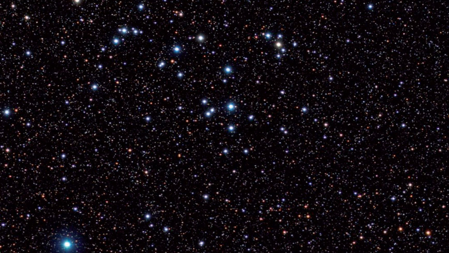 NGC 6633 zachwyca wielością gwiazd o podobnej jasności. Herbert Walter / CCD Guide