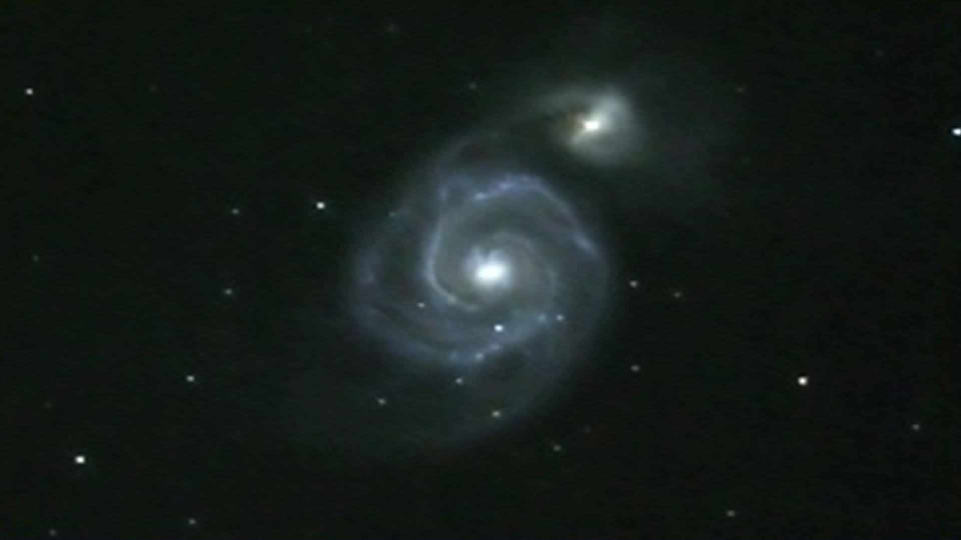 Galaktyka Whirlpool lub Wir. Fot. Tobias Dietrich, Sternwarte Singen e.V.