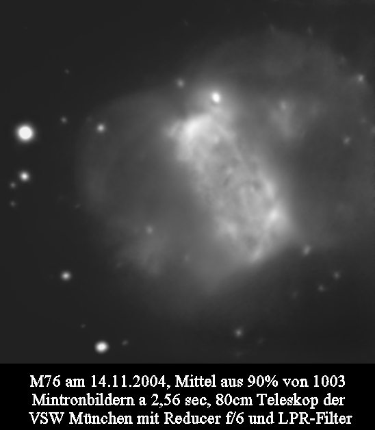 5. M76 - planetarny motyl na niebie