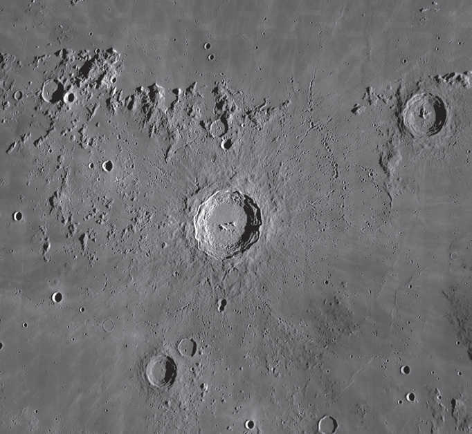 Copernicus jest protoplastą góry pierścieniowej. NASA/GSFC/Arizona State University