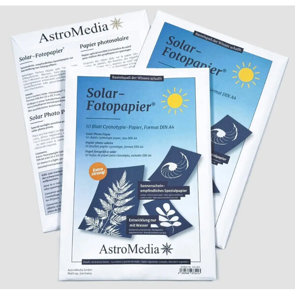 AstroMedia Zestaw Das Solar-Fotopapier DIN A4 10 Stück