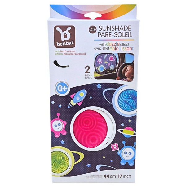 Benbat Auto-Sonnenschutz für Kinder (44 x 38 cm) 2 Stück