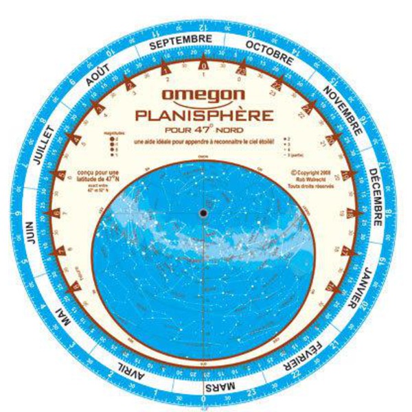 Omegon Obrotowa mapa nieba