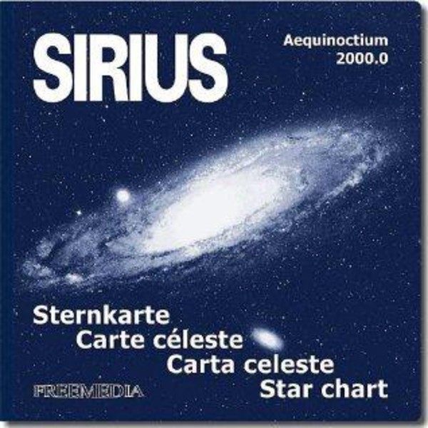 Freemedia Mapa gwiazd SIRIUS, duży model