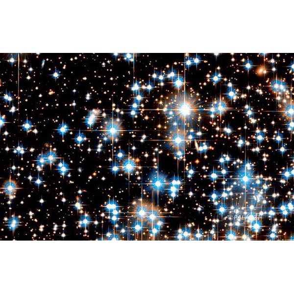 Palazzi Verlag Poster Globular Cluster Leinwandprint