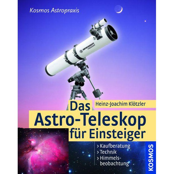 Kosmos Verlag Książka Teleskop astronomiczny dla początkujących