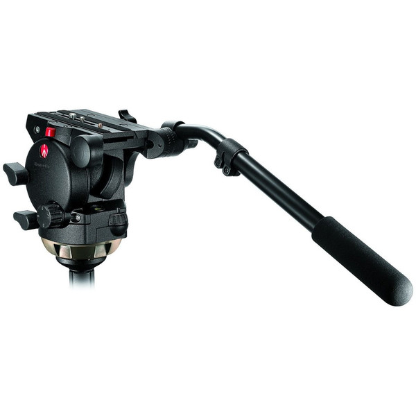 Manfrotto Głowica uchylna Fluid/Teflon Video z płytką szybkozłączki 501PL