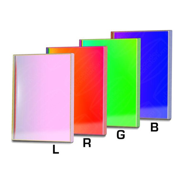 Baader Filtry Zestaw filtrów L-RGB-CCD 50x50mm