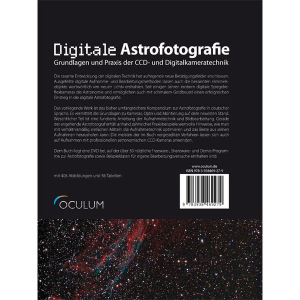 Oculum Verlag Książka Astrofotografia cyfrowa z DVD