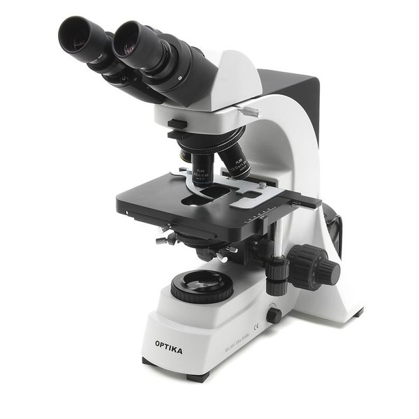 Optika Mikroskop B-600Bi binokular, 40 - 1000x, planachromatyczne obiektywy IOS