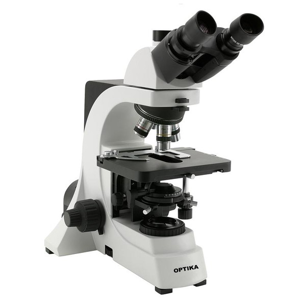 Optika Mikroskop B-600T, 40 - 1000x, trinokular, obiektywy planachromatyczne