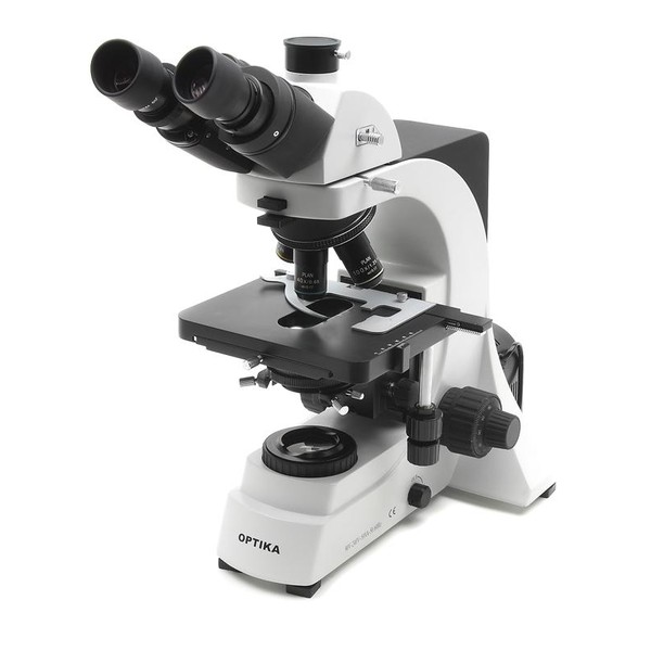 Optika Mikroskop B-600Ti, 40 - 1000x, trinokular, obiektywy planachromatyczne IOS