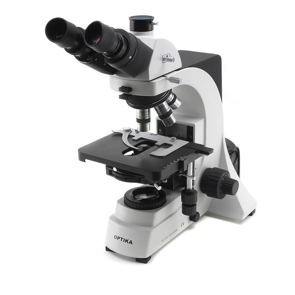 Optika Mikroskop B-600Tph, 100 - 1000x, trinokular, obiektywy planachromatyczne kontrastu fazowego
