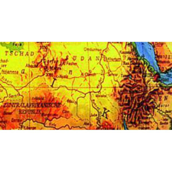 Columbus Globus dla dzieci Terra czarny 26 cm