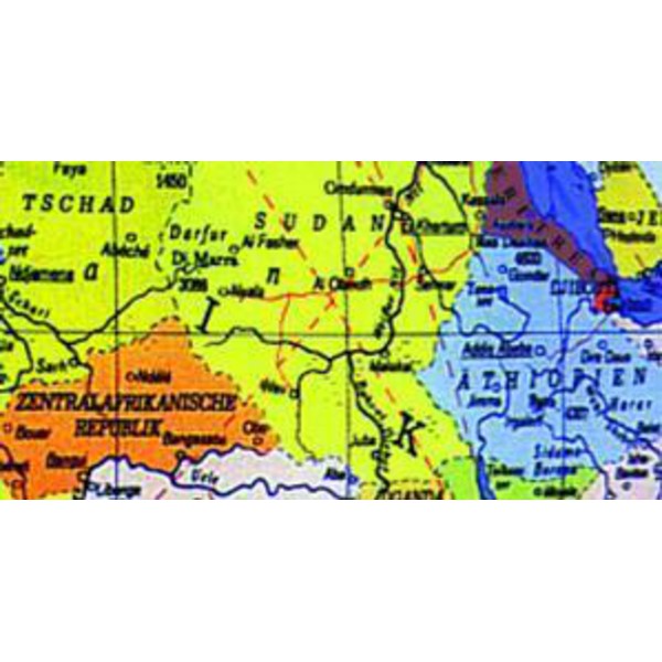 Columbus Globus dla dzieci Terra czarny 26 cm