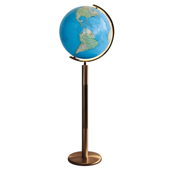 Columbus Globus na podstawie Duo Brass 40cm (English)