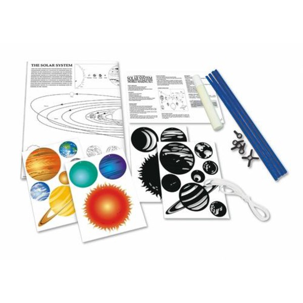 HCM Kinzel Bausatz Bastelsystem Sonnensystem Mobile, leuchtend