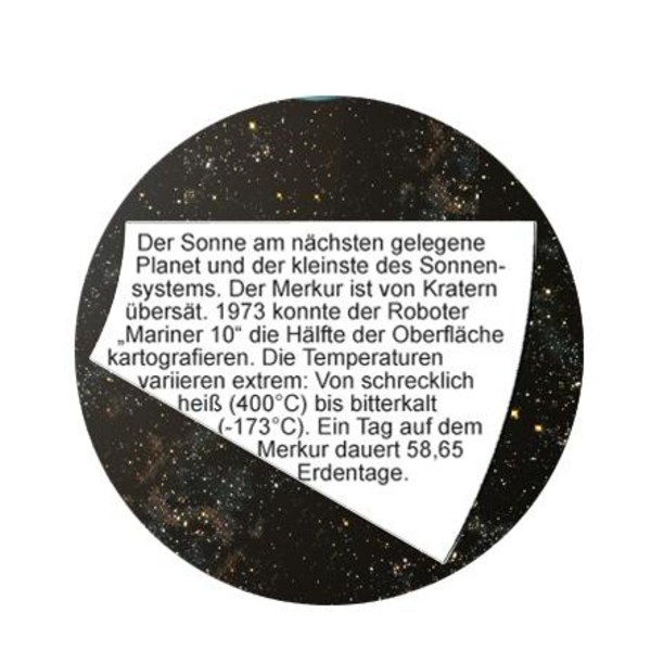 HCM Kinzel Bausatz Bastelsystem Sonnensystem Mobile, leuchtend