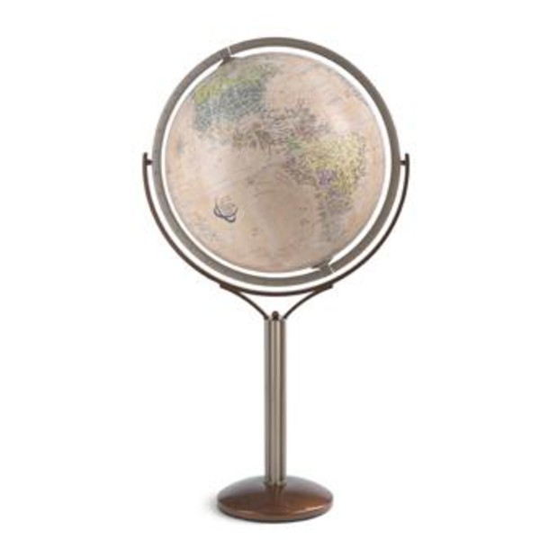 Zoffoli Globus na podstawie Magellano Rosa Antico 60cm