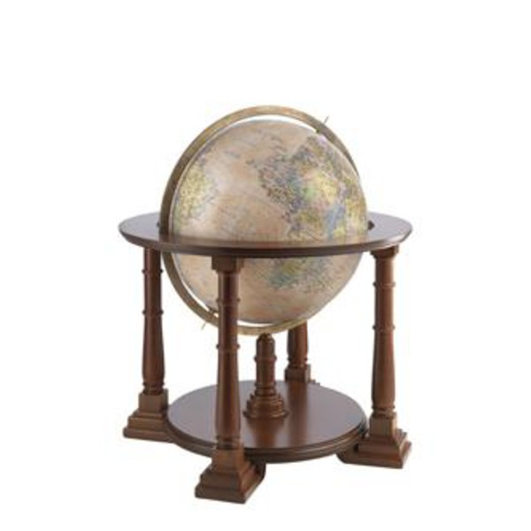 Zoffoli Globus na podstawie Mercatore Rosa antico 50cm