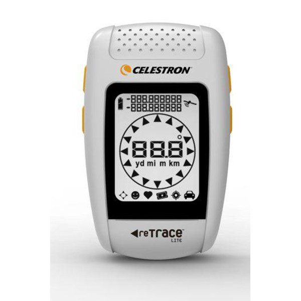Celestron reTrace Lite GPS Tracker z kompasem cyfrowym, kolor biały