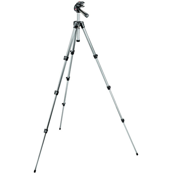 Manfrotto Statyw aluminiowy MK393-H Aluminium Dreibeinstativ mit 3-Wege-Neiger